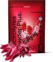 PowderVitamin Electrolytes Powder Plus (100 Servings) Hibiscus Electrolyte Powder Zero Calorie Keto,0 Azúcar, No Maltodextrin,1000mg Potasio, 120mg Calcium,120mg Magnesio, Hidration Powder