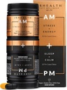 JSHealth Vitamins, AM + PM Fórmula  sometida Daily Multivitamin for Women and Men (60 Tablets, 30 Day Supply)