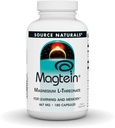 Fuente Naturales Magtein Magnesium L-Threonate, 667mg, Supports Focus, Mood, Healthy Memory, Cognitive Function - 180 Capsules
