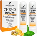 Chemo Side Effect Relief! Aromaterapia Nausea Esencial Aceite Inhalador de Nasal!