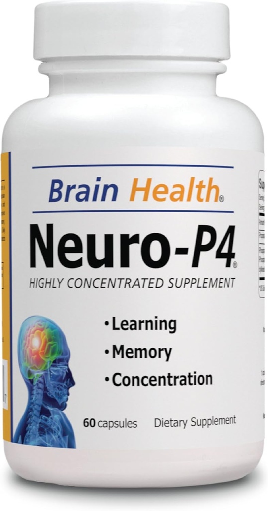 Neuro P4-60 Caps - Suplemento altamente concentrado - Suplemento dietético 100% natural
