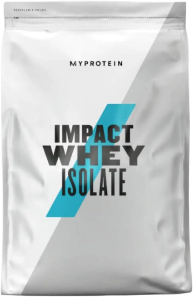 Myprotein Impact Whey Isolate Protein Powder (Strawberry, 2.2 Libra (Pack of 1)