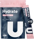 UCAN Hydrate Electrolyte Drink Mix (Watermelon, 12 Stickpacks) Sugar-Free, Keto-Friendly, Vegan, Non-GMO, Gluten-Free Electrolyte Powder with Potassium &amp; Magnesium for Runners ' Athletes