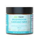 ECO-TASTE Mushroom Cacao Mix, Mushroom Extract 1000mg, Vegan &amp; Gluten-Free Coffee Alternative, 3.17oz (90g)