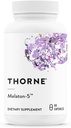 THORNE - Melaton-5 - 5mg Melatonin Suplemento - Soportes Circadian Rhythms normal, descanso sueño y relajación* - 60 cápsulas