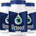 rize labs (3 Pack) Urinoct Prostate Supplement, Urinoct Bladder Health, Advanced Urinoct Prostate Function Formula, Urinoc Organic Herbal Blend Reviews, Urinoct Prostate Flush for Flow (180 cápsulas)
