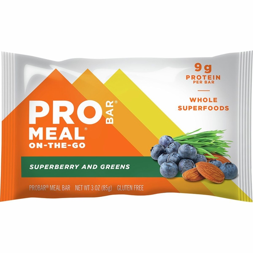 Probar Meal Bar - 12-Pack Superberry & Greens, One Size