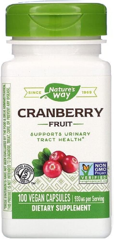 Camino de la naturaleza fruta de arándanos, 465 Mg, 100 Cap