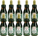 Distribuidor oficial - 10 botellas de Apiario Silvestre Bee Pollen &amp; Brazil Green Bee Propolis Liquid - Glic extract-Non Alcoholic, Wax Gratis, Sugar Free