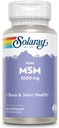SOLARAY Pure MSM Capsules, 1000 mg, 60 Conde