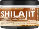 Shilajit Pure Himalayan Organic Resin - 30g Shilajit Supplement with 85+ Trace Minerals, Fulvic Acid, Ashwagandha Root, Tongkat Ali &amp; More Herbal - Support Immune, Energy Production &amp; Brain Health