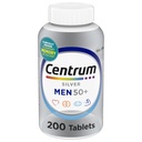 Centrum Silver Men's 50+ Multivitamínico con vitamina D3, B-Vitamins, Zinc for Memory and Cognition - 200 Tablets