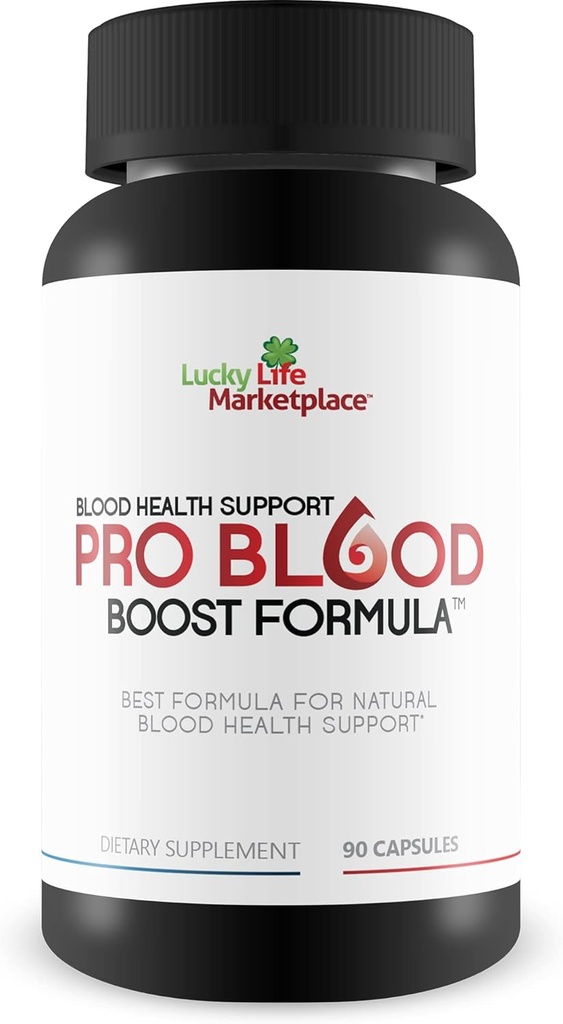 Apoyo a la salud de la sangre Pro Blood Boost Formula - Suplemento de Apoyo a la Salud de la Sangre - Nuestra mejor fórmula para el apoyo a la salud natural de la sangre - Berberina, canela, zinc - Promover el flujo sanguíneo mejorado naturalmente