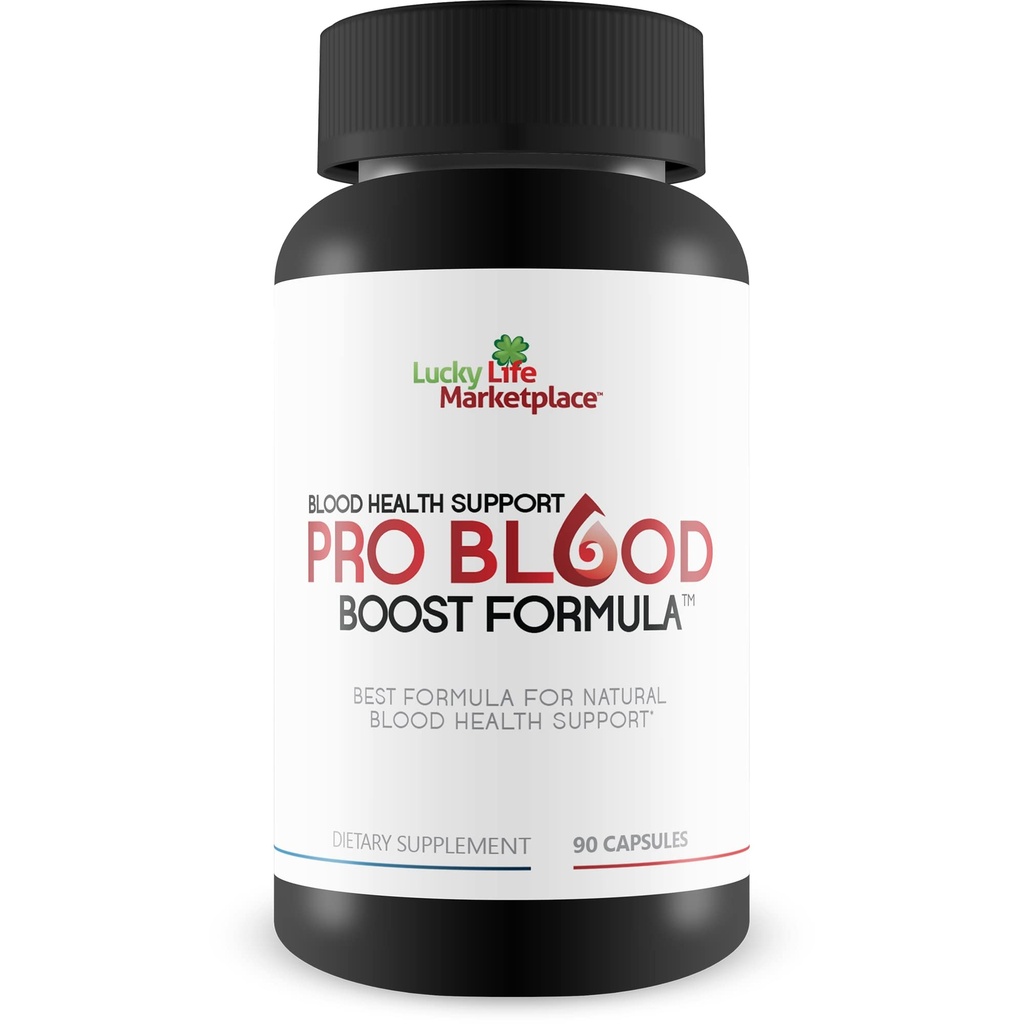 Apoyo a la salud de la sangre Pro Blood Boost Formula - Suplemento de Apoyo a la Salud de la Sangre - Nuestra mejor fórmula para el apoyo a la salud natural de la sangre - Berberina, canela, zinc - Promover el flujo sanguíneo mejorado naturalmente