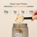 Nuzest - Pea Protein Powder - Clean Lean Protein, Premium Vegan Plant Based Protein Powder, Dairy Free, Gluten Free, GMO Free, Protein Shake, Rich Chocolate, 100 Servings, 5.5 lb