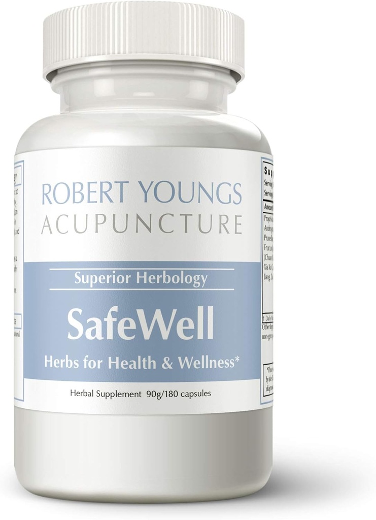 SafeWell Herbal Wellness Boosting Fórmula (180 cápsulas)   Maximum Strength Fast Acting Relief to Help Relieve and Decrease Onset of Sinus, Nose, and Headache Pressure, Congestion, Seasonal Discomfort