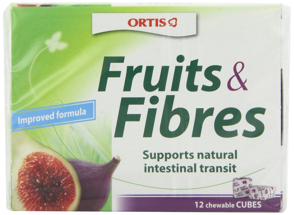 Ortis - Digestive Health - Fruits & Fibres - Easy - 120g