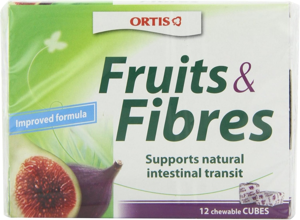 Ortis - Salud Digestiva - Frutas & Fibres - Fácil - 120g