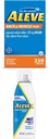 Aleve Back &amp; Muscle with Naproxen, 250 Count &amp; AleveX Pain Relief Spray, 3.2 Ounce, Pain Relief
