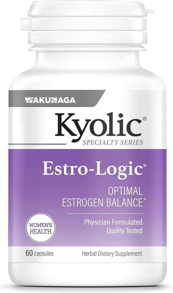 Serie de Especialidades Kyolic Estro-Logic, para Equilibrio Estrógeno Optimal