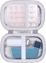 Caja de procesamiento duro Aenllosi Compatible con Asma Inhaler