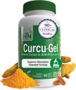 Salud Thru Nutrición Curcu-Gel Complejo de Curcumin Turmérico BCM-95 Softgels, 325mg (Pack de 60)