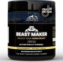 Beast Maker - Pure Shilajit Gummies for Men ← Natural Himilayan Organic Shilajit Authentic Male Enhancement Supplement with Ashwagandha, Black Musli, Gokshura ← 60 Gummies