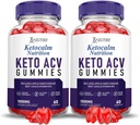 (2 Pack) Ketocalm Nutrition Keto ACV Gummies Advanced Formula 1000MG Keto Calm Nutrition Keto Gummies Apple Cider Vinegar Formulado con Powder Pomegranate Beet Juice B12 Vegan Non GMO 120 Gummys