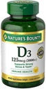 Vitamina D3 5000 iu, Rapid Release 400 Softgels