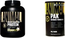 Animal Whey Isolate Whey Protein Powder – Isolate Loaded for Post Workout and Recovery & Pak - Convenient All-in-One Vitamin & Supplement Pack