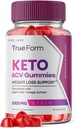 rize labs True Form Keto Gummies - True Form Keto ACV Gummies for Weight Loss Support Belly Fat Apple Cider Vinegar Extract Keto+ACV Más Suplemento Energía avc Trueform Gomitas (60 Gummies)