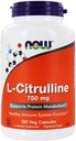 AHORA Comidas L-Citrulline 750mg, 180 Capsules, (Pack of 3)
