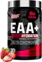 Nutrex Research EAA Hydration ← EAAs + BCAA Powder ← Recuperación del Musculo, Fuerza, Edificio del Musculo, Resistencia 8G Aminoácidos Esenciales + Electrolitos tención 30 Servings (Fruit Punch)