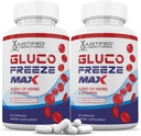 (2 Pack) Glucofreeze Max Advanced Formula 1295MG 120 cápsulas