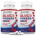 (2 Pack) Glucofreeze Max Advanced Formula 1295MG 120 cápsulas
