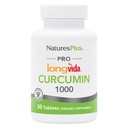 NaturesPlus PRO Longvida Curcumin 1000 mg - 30 Tablets - Promotes Healthy Free Radical Protection - Non-GMO, Vegan & Gluten Free - 30 Servings