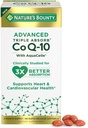 Bounty Advanced Triple Absorb Co Q-10, Heart Health, Rapid Release Softgels, 90 Ct