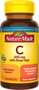 Nature Made Vitamina C 500 mg con Rose Hips, Suplemento dietético para Immune Support, 130 Caplets, 130 Day Supply