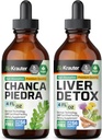 BIO KRAUTER Chanca Piedra Tintura 4 Fl. Oz. " Liver Detox Tincture 4 Fl. Oz.
