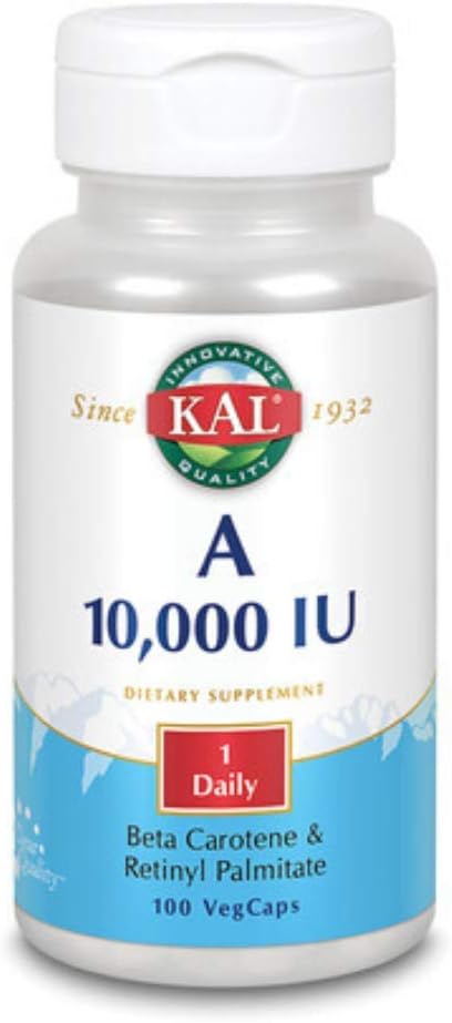 KAL A 10,000 IU 10000iu Silencio 100ct