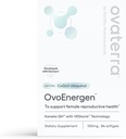 OvoEnergen CoQ10 Suplemento para las mujeres para apoyar la salud reproductiva y la fertilidad del huevo Booster con Kaneka QH, VESIsorb® Technology 84-100mg Softgel Capsules - 28 Day Supply
