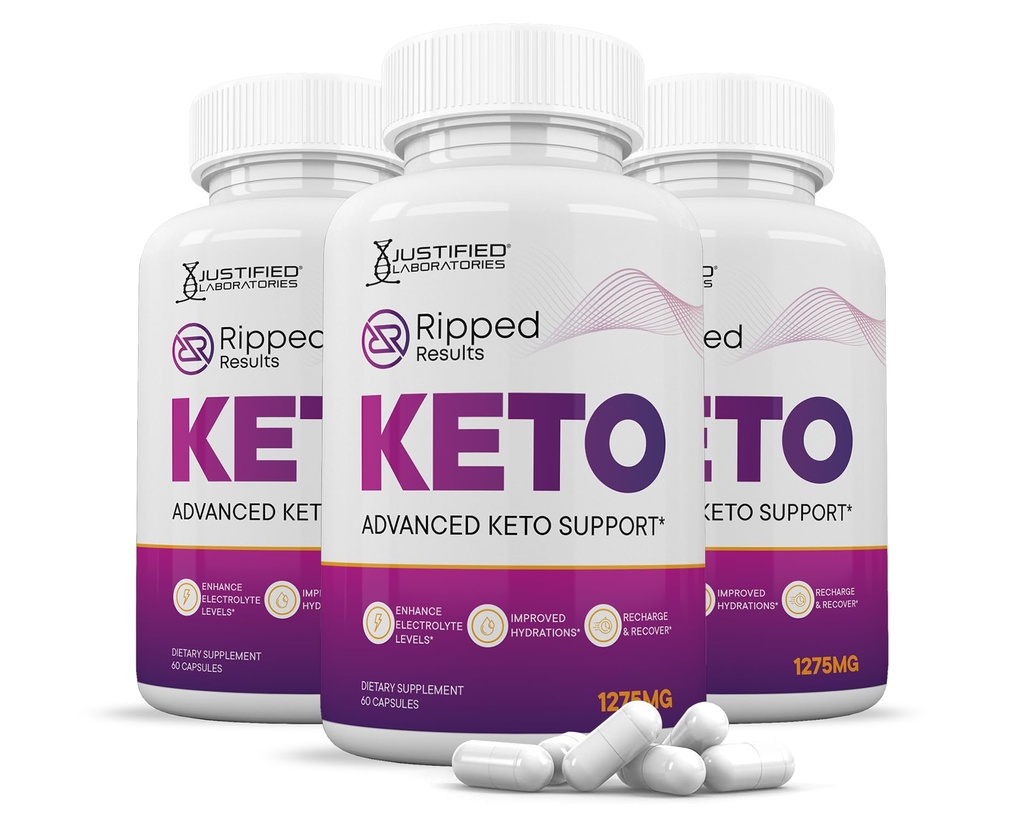 (3 Pack) Ripped Results Keto ACV Pills 1275MG Keto Support Blend Capsule Alternative to Keto ACV Gummies Formulated with Apple Cider Vinegar Extra Virgin Olive Oil Powder Green Tea Leaf 180 Capsules