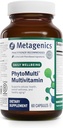 Medicamentos metagénicos PhytoMulti Multivitamínico - 20+ Vitaminas esenciales " Minerales con fitonutrientes - Apoyo al envejecimiento saludable, la salud celular, la energía " Función inmunológica - No GMO " Libre de gluten - 60 cápsulas