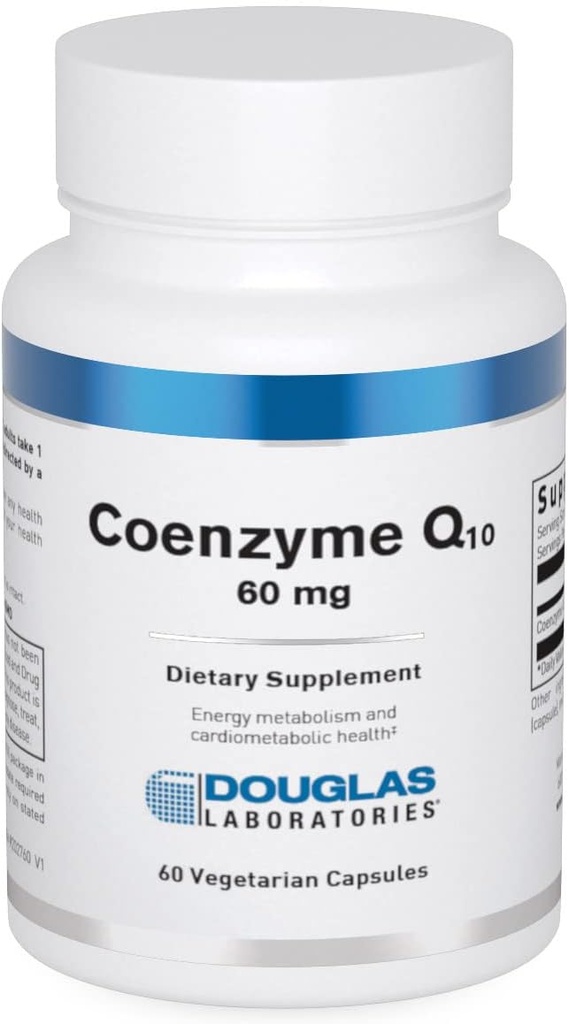 Douglas Laboratories Coenzyme Q-10 60mg ← Antioxidante y Apoyo Energético