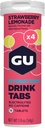 GU Energy Hydration Electrolyte Drink Tablets, Enhanced Endurance Sports Drink for Running, Cycling, Triathlon, 4-Count (48 Servings), Strawberry Lemonade