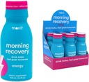 Recuperación de la mañana, electrolito con energía, leche bebe proprio fórmula para hidratar mientras bebe, líquido altamente fluido DHM, no GMO, Vegan, libre de gluten, Berry, paquete de 6