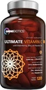 OmniBiotics Ultimate Vitamin C Suplemento 2000mg – con Zinc, Elderberry Extract y D3 – High Potency Immune Support &amp; Collagen Booster – 120 Vegan Tablets