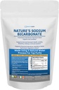 Sodium Bicarbonato de la naturaleza Uso orgánico Aluminum Free Baking Soda. No Química Pura Hornear Soda Powder para la salud y bienestar. Bicarbonato de sodio 1lb