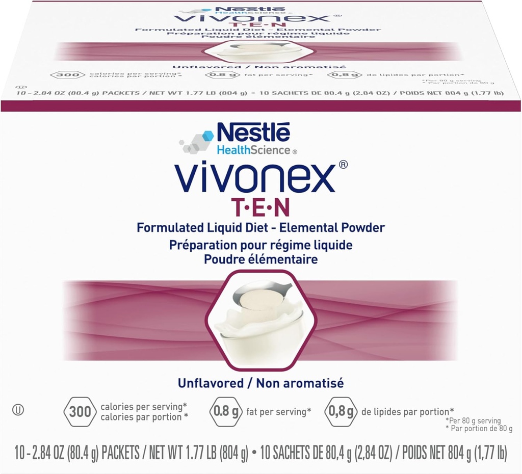Paquetes Vivonex T.E.N. 2.84-Ounce (Pack of 60)