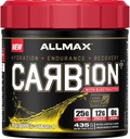 ALLMAX Nutrition - CARBION+ Hidratación de entrenamiento Suplemento Polvo con electrolitos, soporta resistencia, recuperación y ejercicio rendimiento, Gluten Free y Vegan, Pineapple Mango, 25 servicios